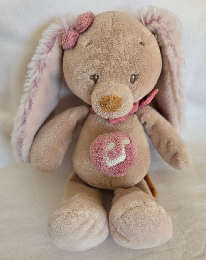 Doudou peluche musicale Lapin Pauline - Nattou