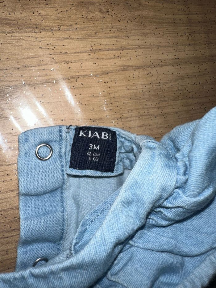 Ensemble robe culotte en jean - photo numéro 2