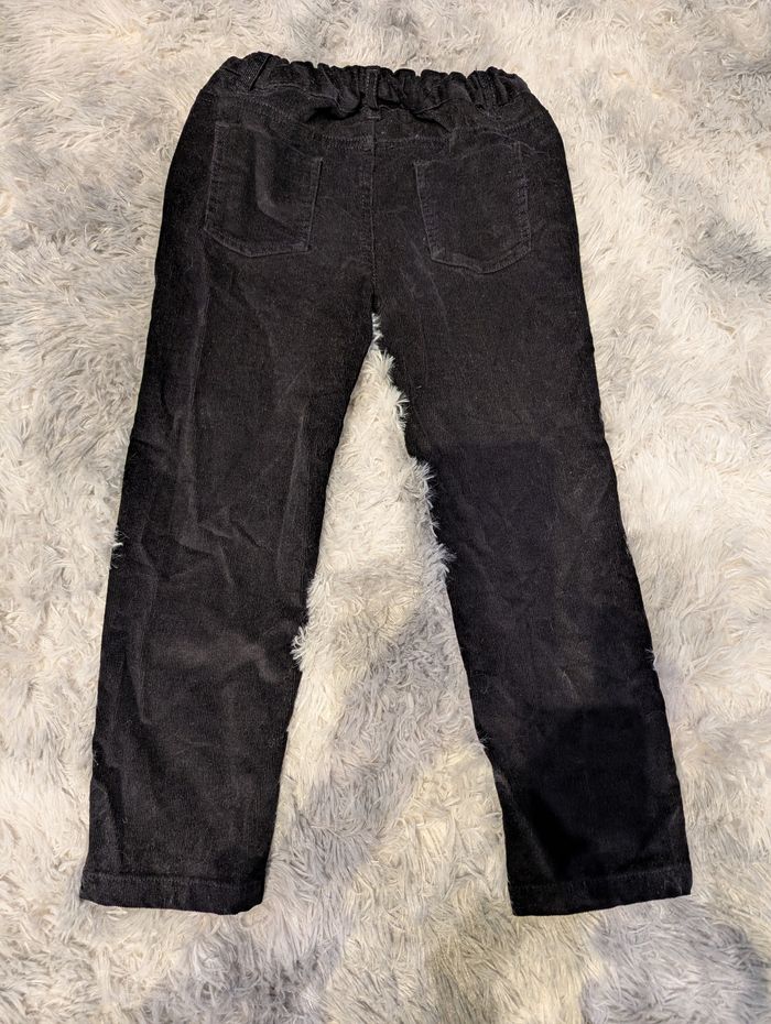 Pantalon velours noir 6 ans - photo numéro 2