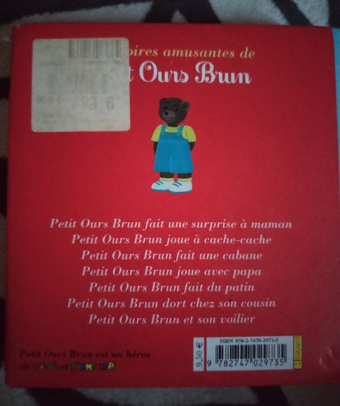 Lot de deux livres "Petit Ours Brun et Mon Imagier 1 2 3"  pour les tout petits - photo numéro 6