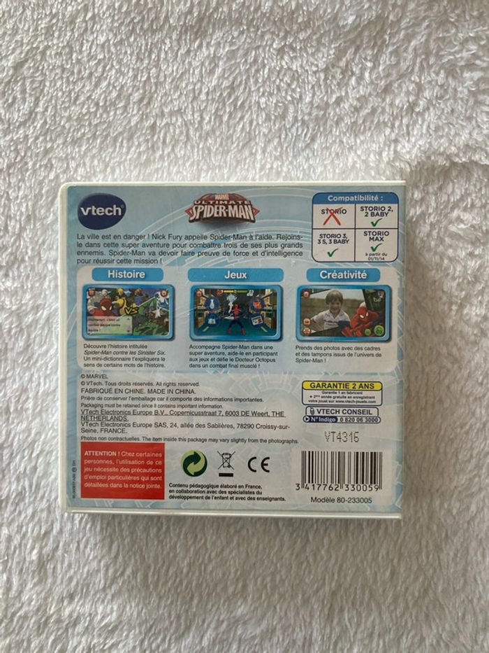 Jeu storio Spiderman - photo numéro 2