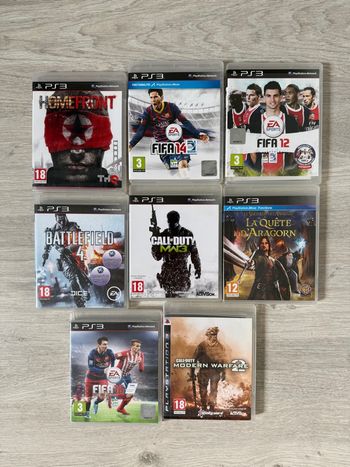 Lot jeux PS3