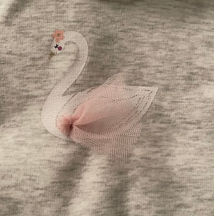 Pyjama Bebe fille Gris chine 1 mois Orchestra Neuf - photo numéro 6