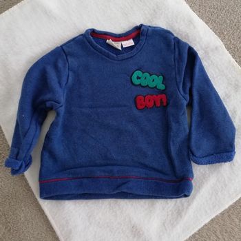 Sweat-shirt garçon 12 mois