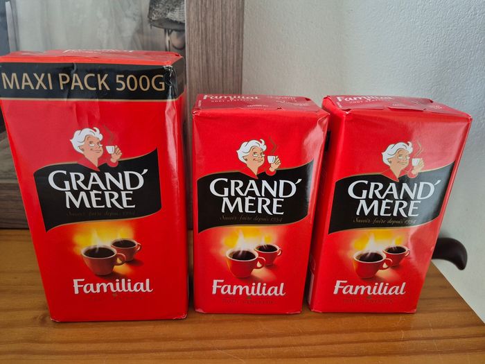 3 Paquets de café Grand Mère Neuf