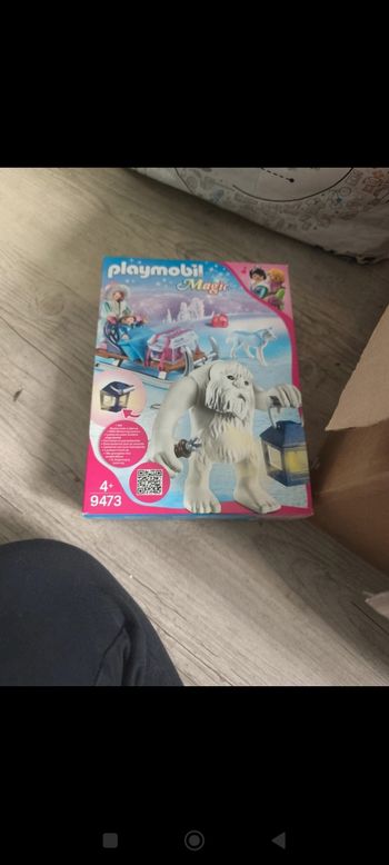 Playmobil neige