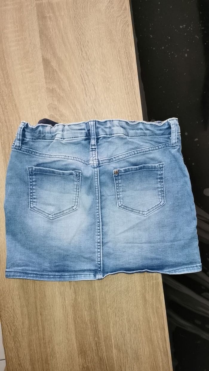 Jupe en jean H&M  6/7ans - photo numéro 3