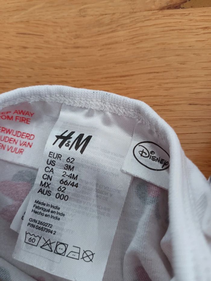 Pyjama léger 3 mois minnie - photo numéro 2