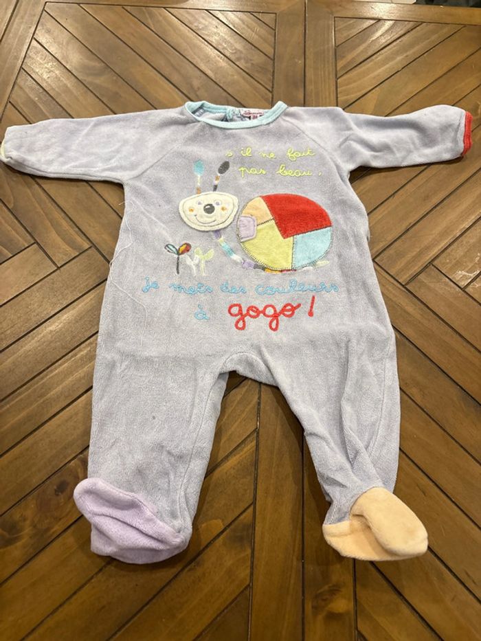 Lot 4 pyjamas 3 mois - photo numéro 5