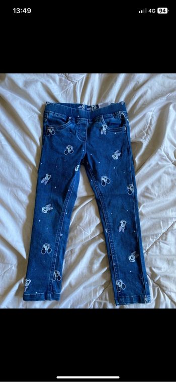 Pantalon fille 4 ans Disney Minnie