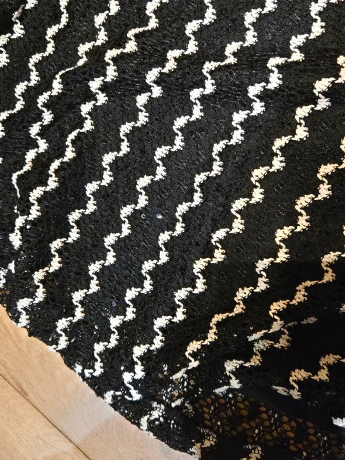Robe vintage à sequin noir - photo numéro 2