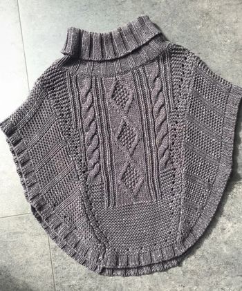 Poncho Vertbaudet 3 ans