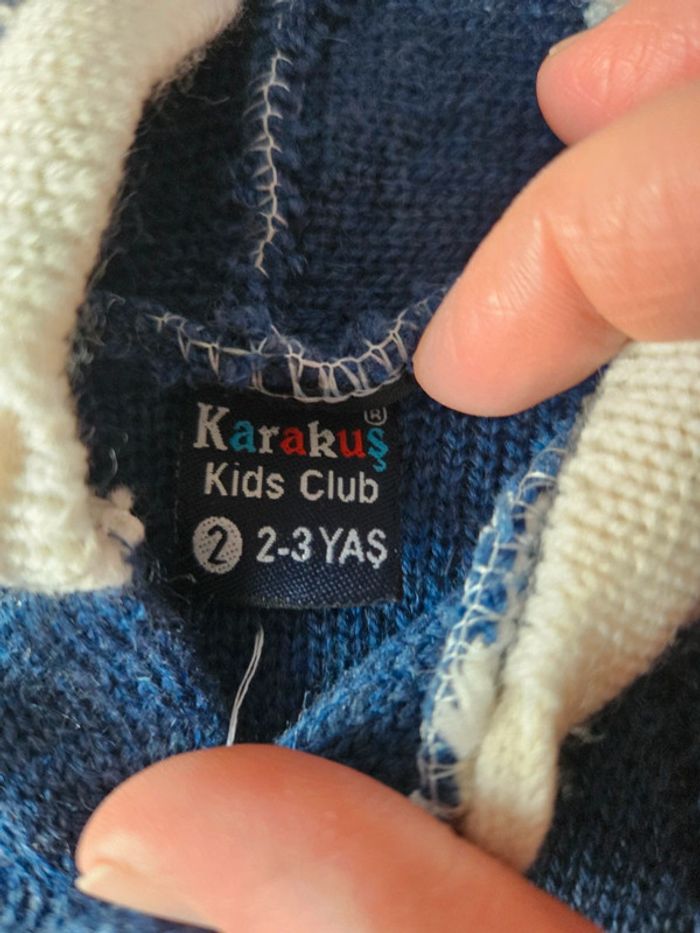 Gilet chaud bébé garçon 2ans - photo numéro 3