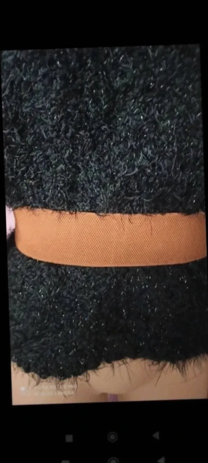 Ceinture Camel clous  dorés élastique 70/90  cm - photo numéro 4