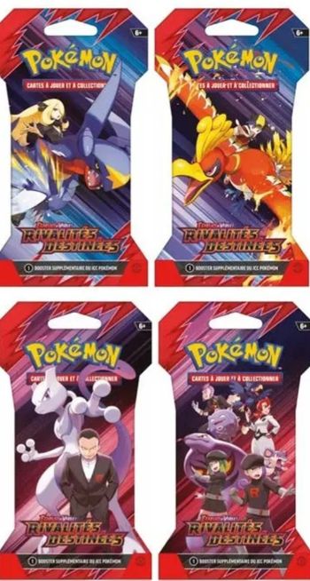 6 booster cartonné ev10