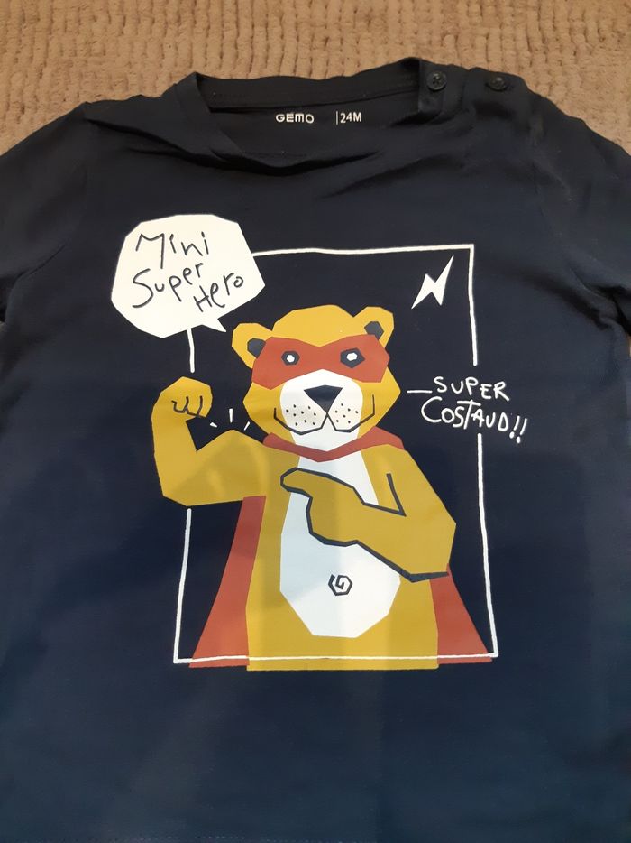 T-shirt ML Gémo 2 ans - photo numéro 2