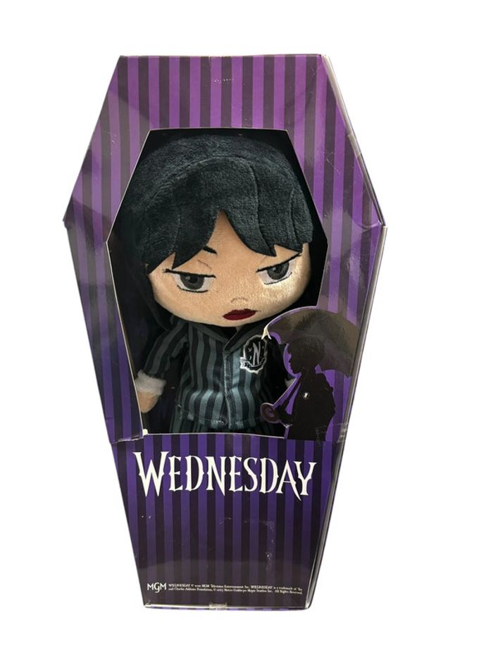 Peluche Wednesday / Mercredi 32 cm Famosa neuf