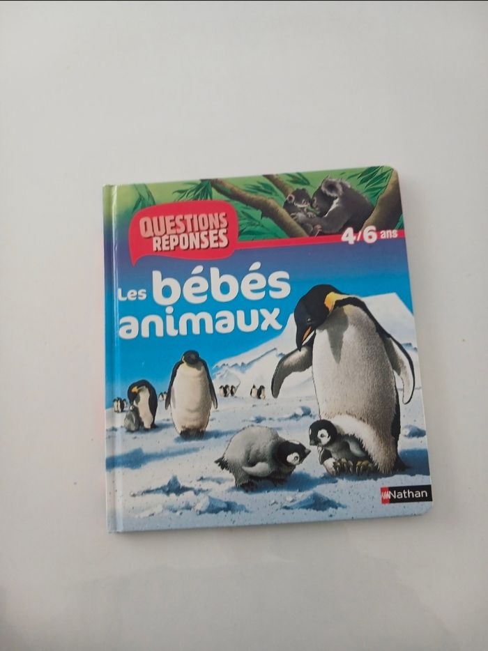 Livre Nathan - Questions/Réponses : Les bébés animaux - photo numéro 1