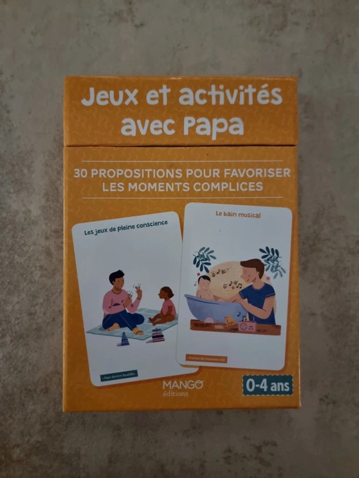 Jeux et activités avec papa