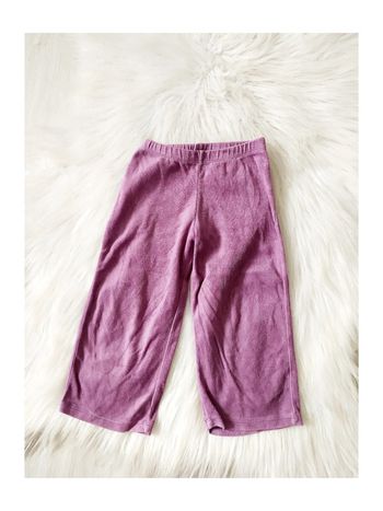 Pantalon de pyjama en velours mauve 2-3 ans Disney Fairies