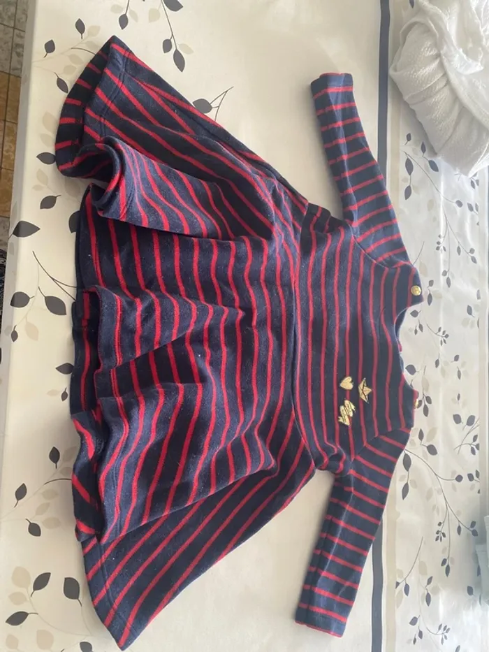 robe petit bateau fille hiver 6 mois