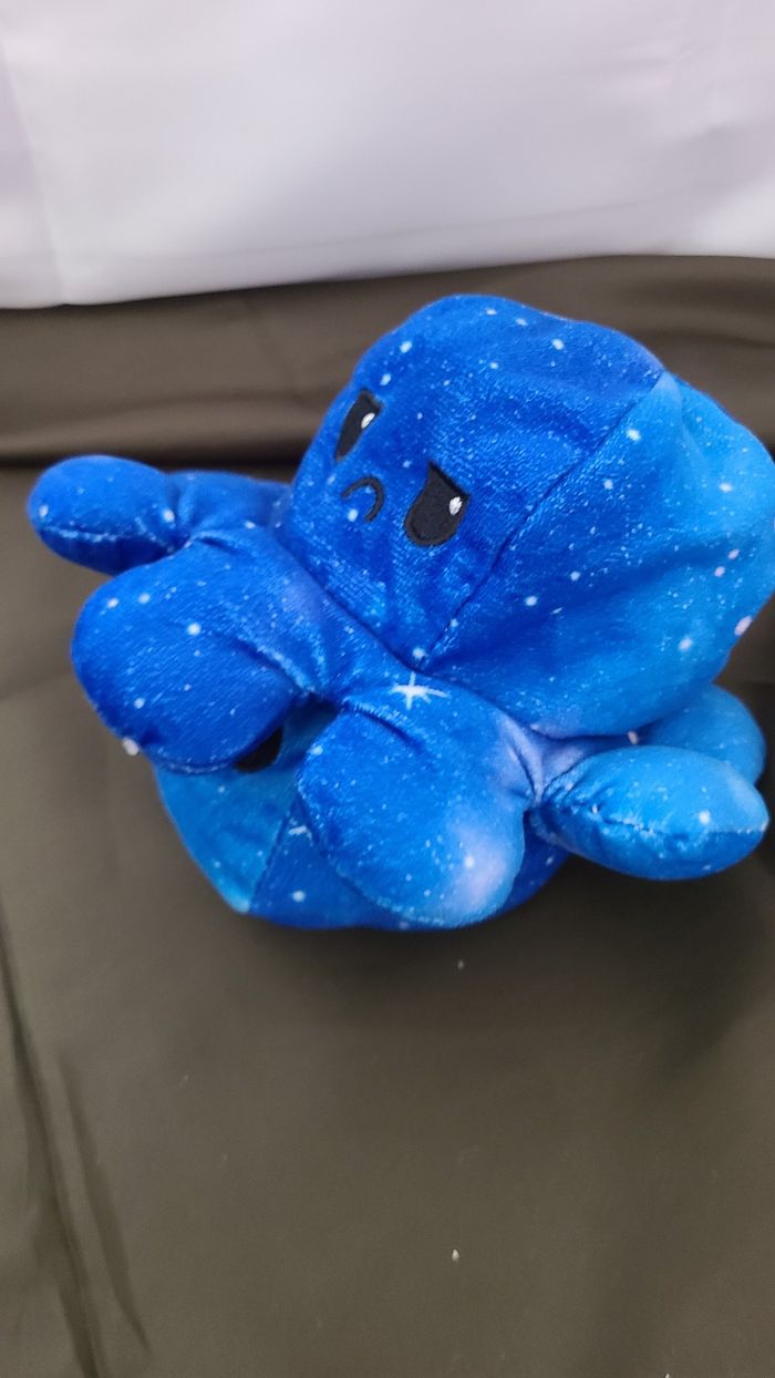 Peluche Pieuvre Humeur Bleutée - photo numéro 4