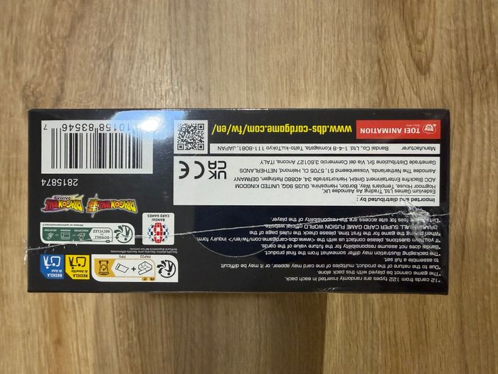 Display Dragon Ball Super Card Game Fusion World FB08 - photo numéro 6