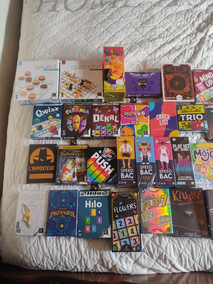 LIRE L'ANNONCE - Lot 40 jeux de société neufs - à l'unité ou en lot - photo numéro 2