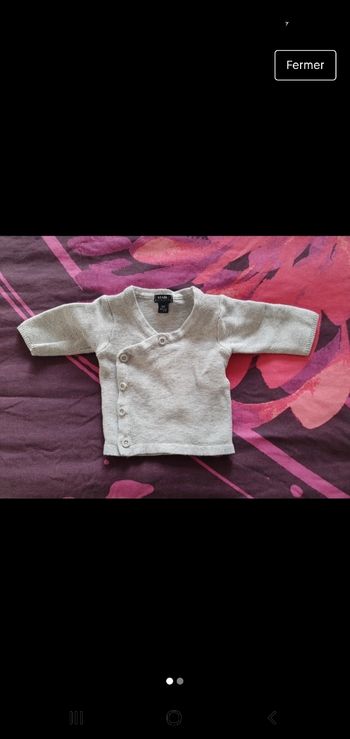 Gilet naissance