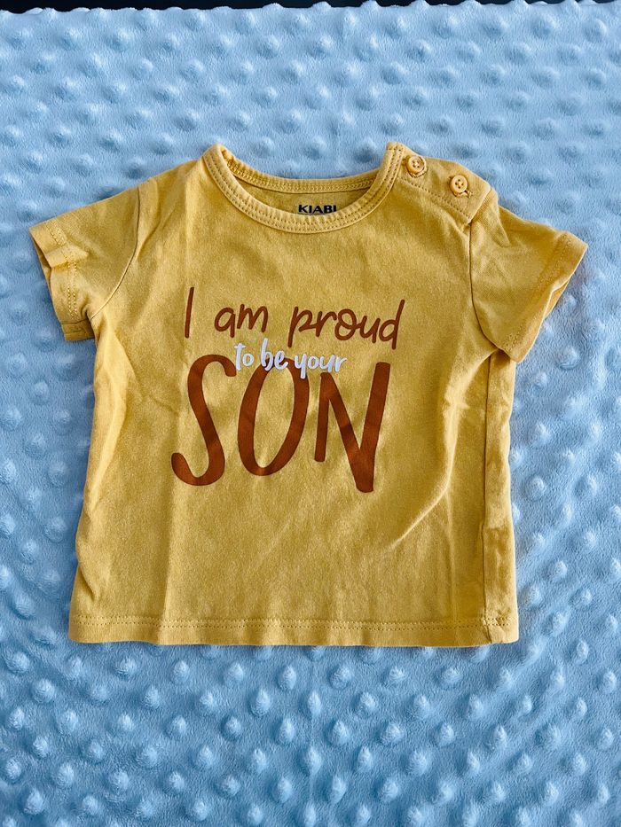 T-shirt manches courts garçon 3 mois