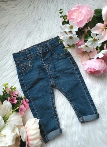 Jeans ajustable 6mois tape à l'œil