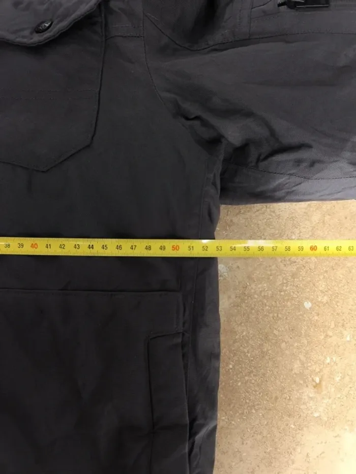 Manteau doudoune chaud épais gris The North Face taille S excellent état HyVent - photo numéro 6