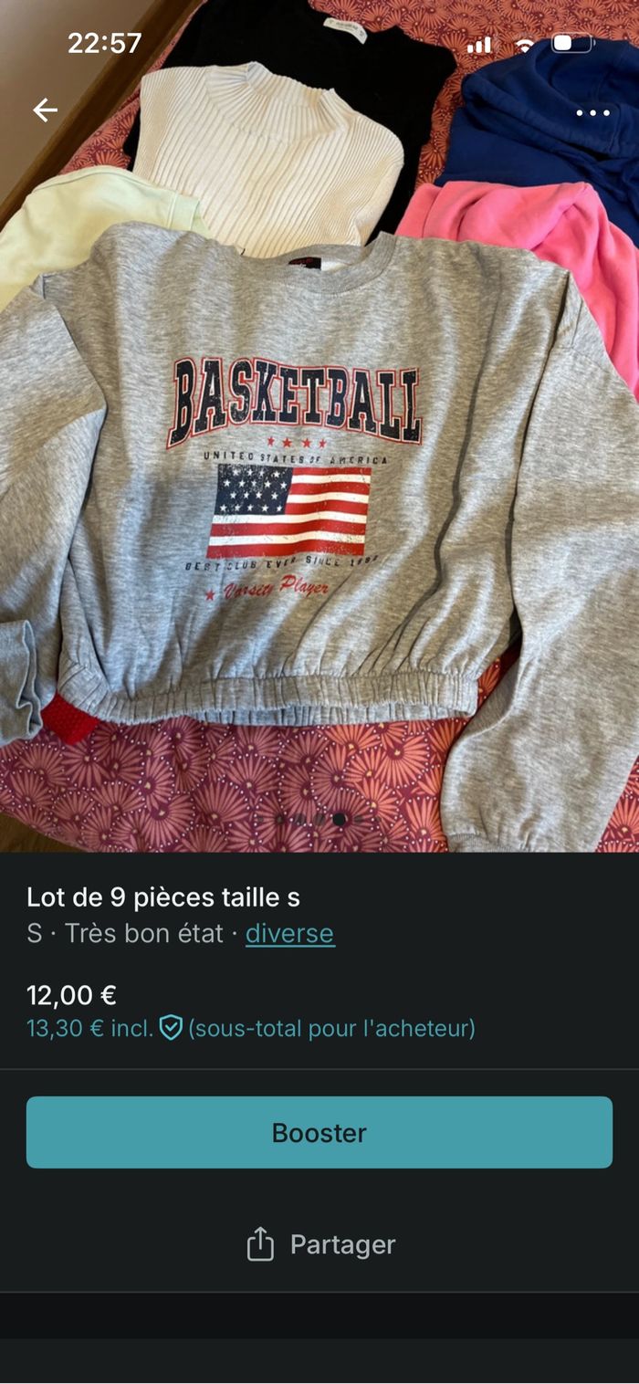 Lot fille taille s - photo numéro 4