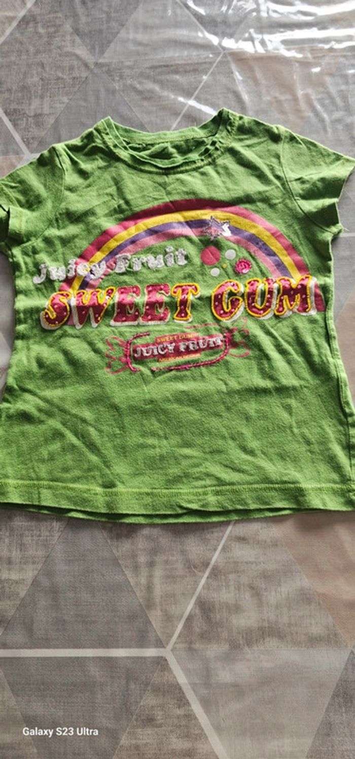 Tee shirt acidulée 5 ans