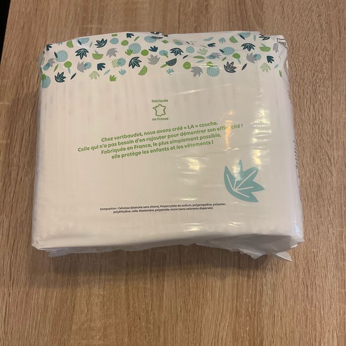 Couche verbaudet taille 1 soit 2-5kg - photo numéro 3