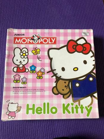 Monopoly junior Hello Kitty