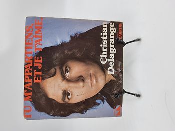 Vinyle 45 tours Christian Delagrange : Tu M’Appartiens, et je t’Aime avec fourreau