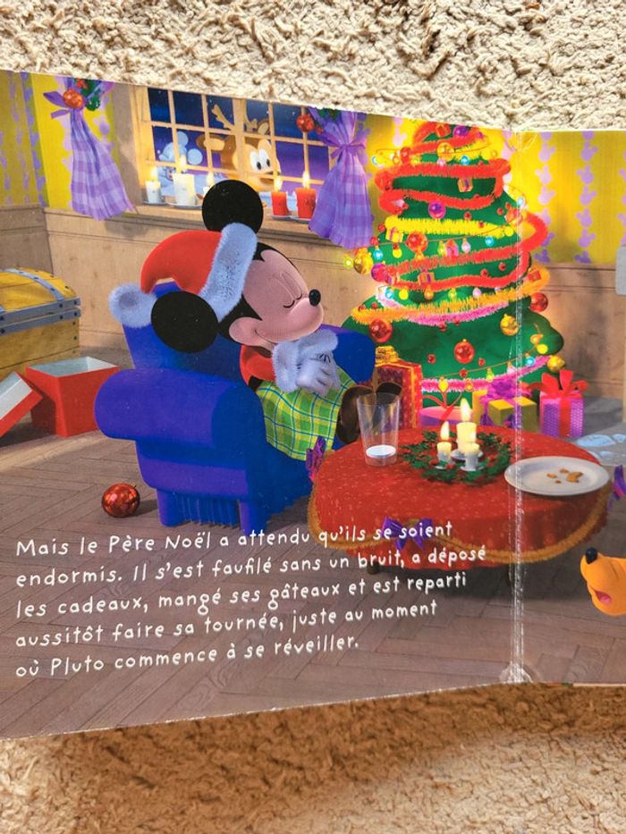 Livre enfant "P'tit Mickey attend le Père Noël" - Fleurus - photo numéro 8