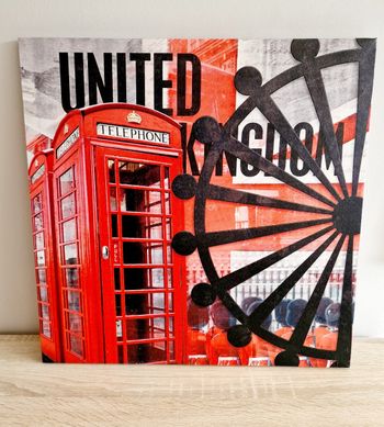 Cadre sur toile Royaume-Uni