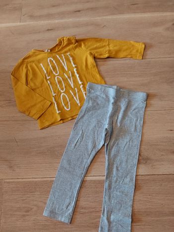 Tee-shirt et legging