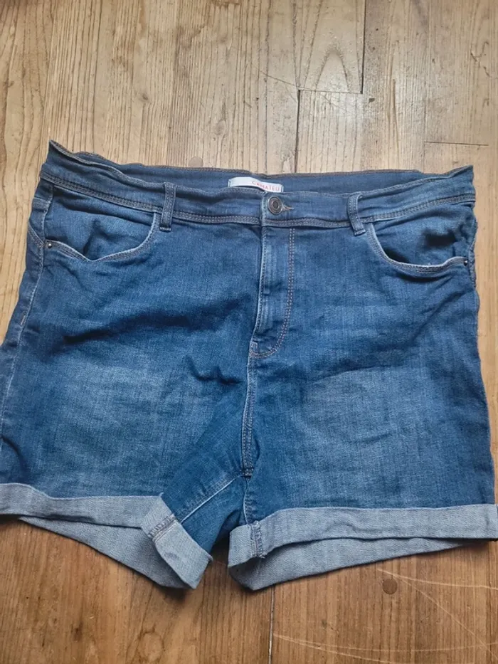 Short en jean simple camaïeu - photo numéro 2
