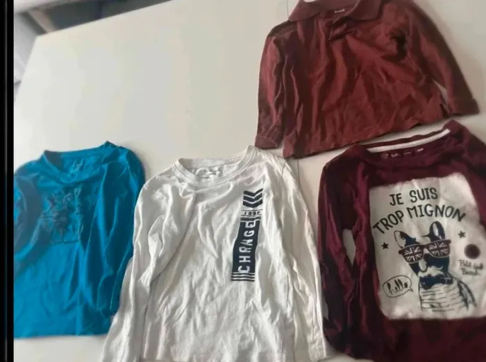 Lots tee shirt 3/4 ans