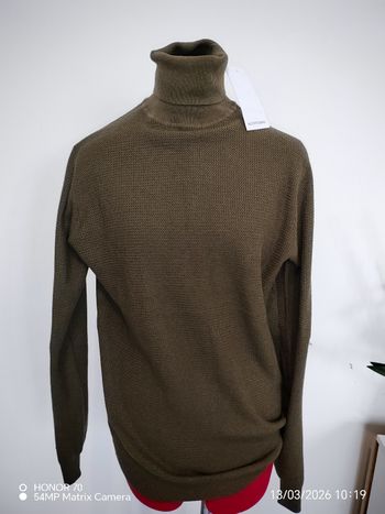 Pull col roulé 