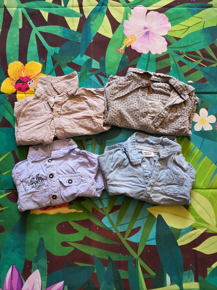 Lot revendeur  103 vêtements garçon 6 mois - photo numéro 5