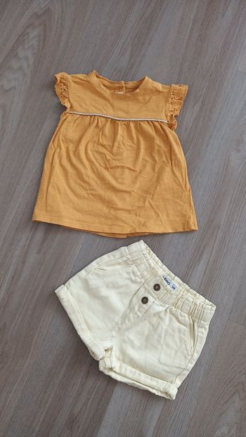 Ensemble fille été 2 ans