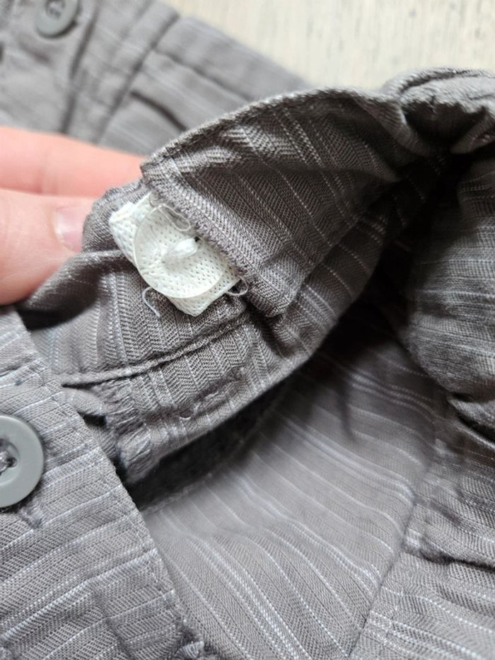 Ensemble gilet col V et short taupe Tout compte fait 6 mois - photo numéro 11