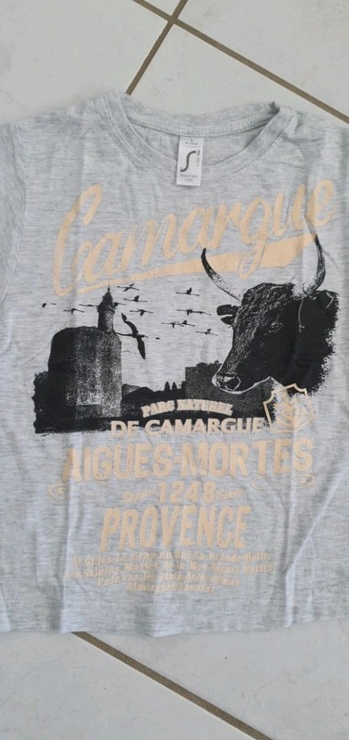 T-shirt MC camargue 4 ans CH - photo numéro 3