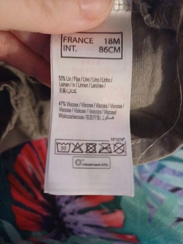 Petite salopette et tee-shirt Petit beguin - photo numéro 4