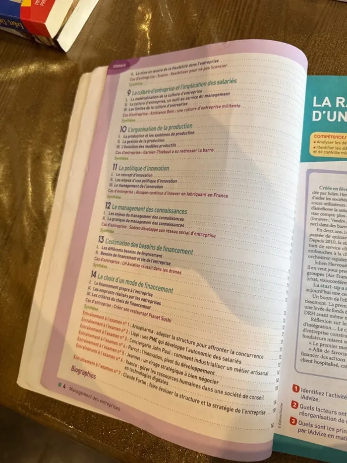 Livre management des entreprises BTS, second deuxième année - photo numéro 7