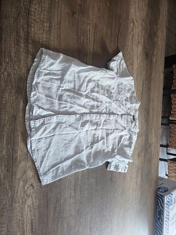 Chemise garçon manche courte  taille 12 ans